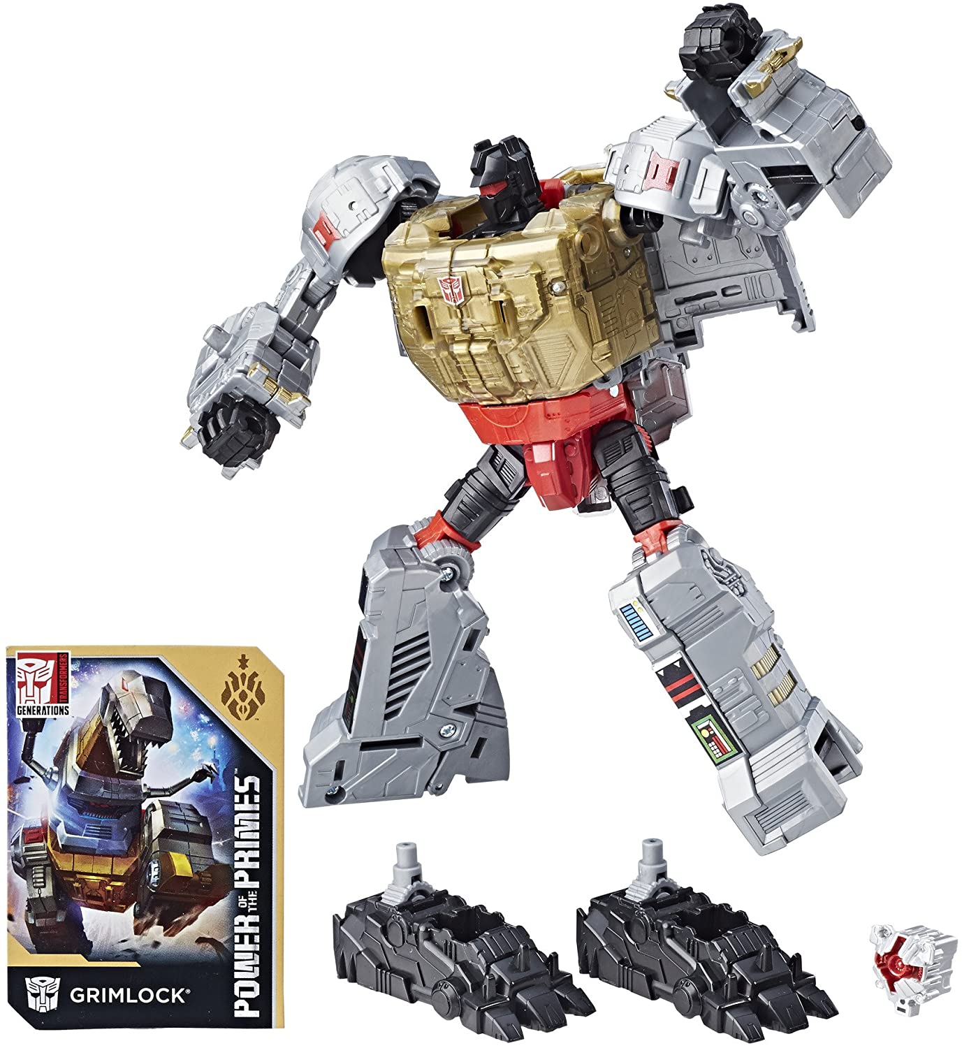 Transformers Generations Power of the Primes Voyager Class Grimlock Figure - Click Image to Close